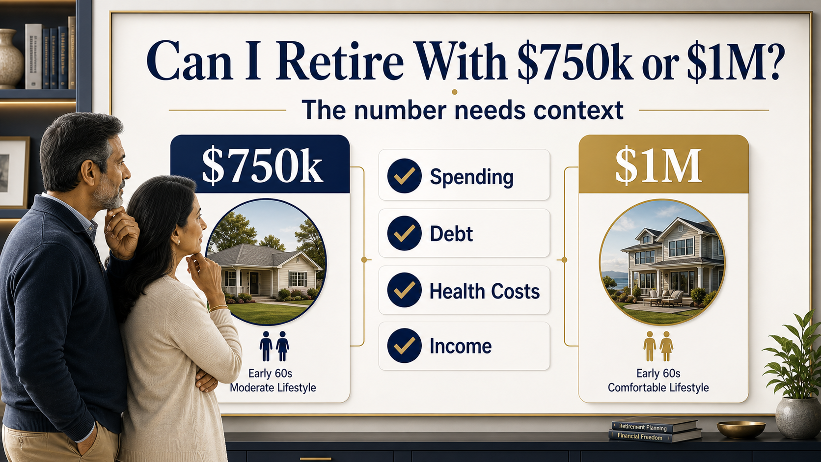 Can You Retire With $750k or $1M? The Better Question visual