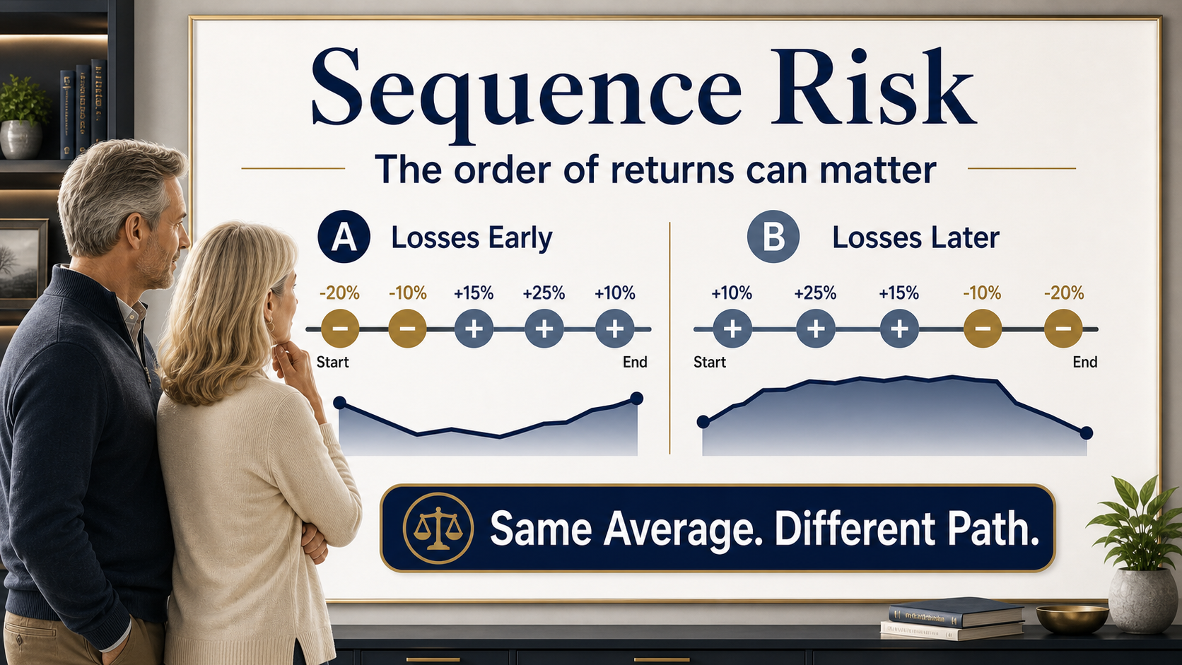 Sequence Risk: Why Bad Market Years Hit Differently in Retirement visual
